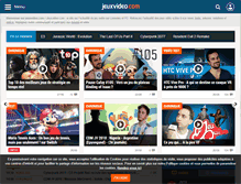 Tablet Screenshot of jeuxvideo.com